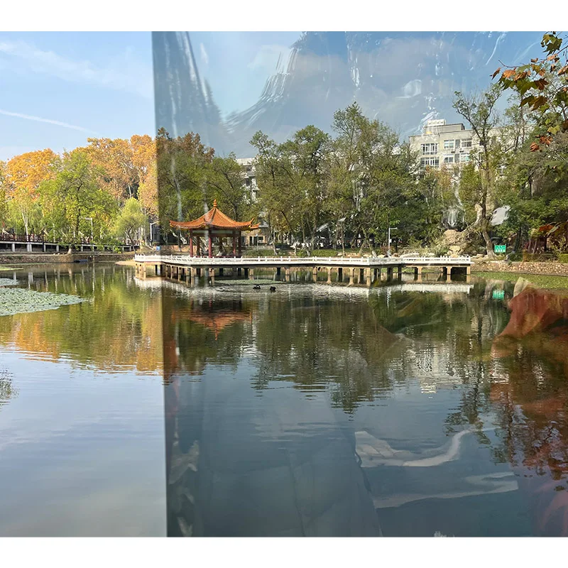 One Way Mirror Thermal Insulation Glass Vinyl Self Adhesive Film Uv Protection Privacy Solar Window Tint For Home