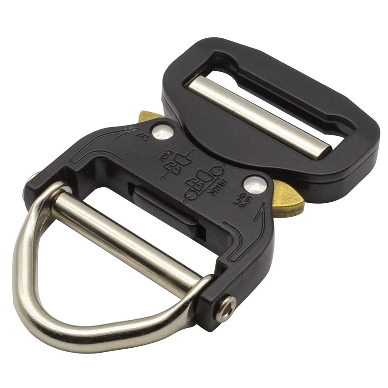 Factory Custom Zinc alloy Extra Durable Tactical Quick Release Buckle for Harness Belt