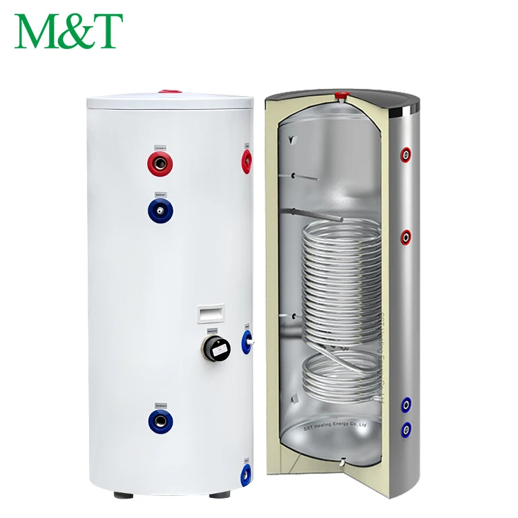 Good Quality Heat Pump Water Heater Storage Tank 200L 100L Heat Pump Hot Water Tank For Swimming Pool