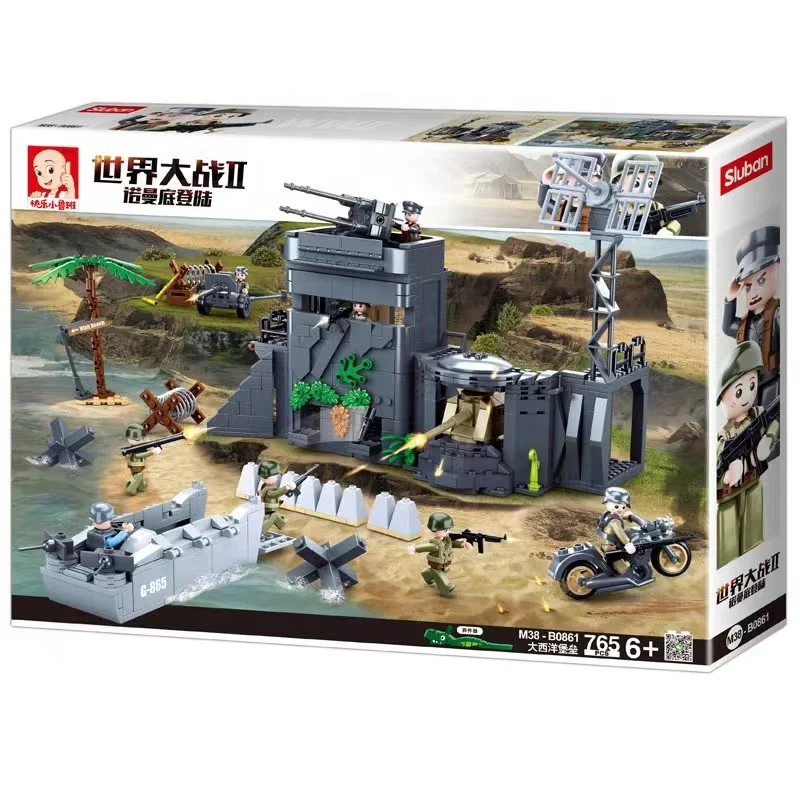 Brick Models Building Blocks M38-B0861 Building Blocks Set 765PCS Construction Educational Toys For Kids