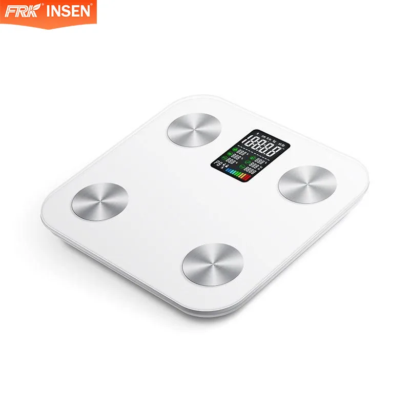 Customized Color Body Fat Scales Logo Digital Electronic Body Bathroom Analyzer Weighing Fat Scale