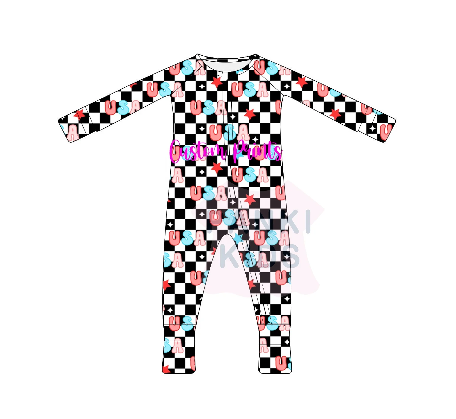 Factory High Quality Custom Milk Silk Bamboo Christmas Family Pajamas Family Matching Pajama Sets