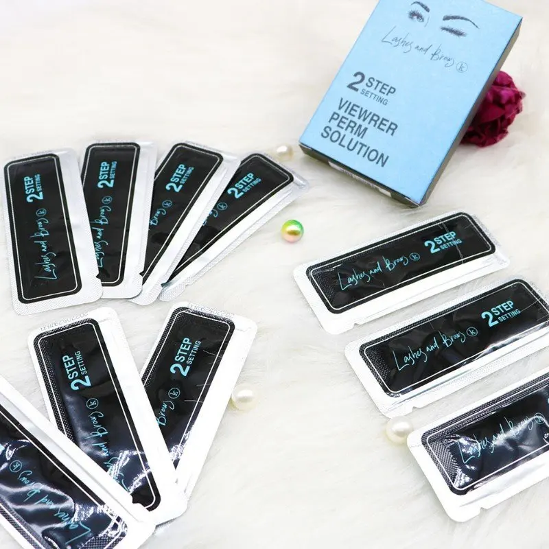 Without sodium bromate eyelash lifting Potion safe  tool Eyelash Curling Perming