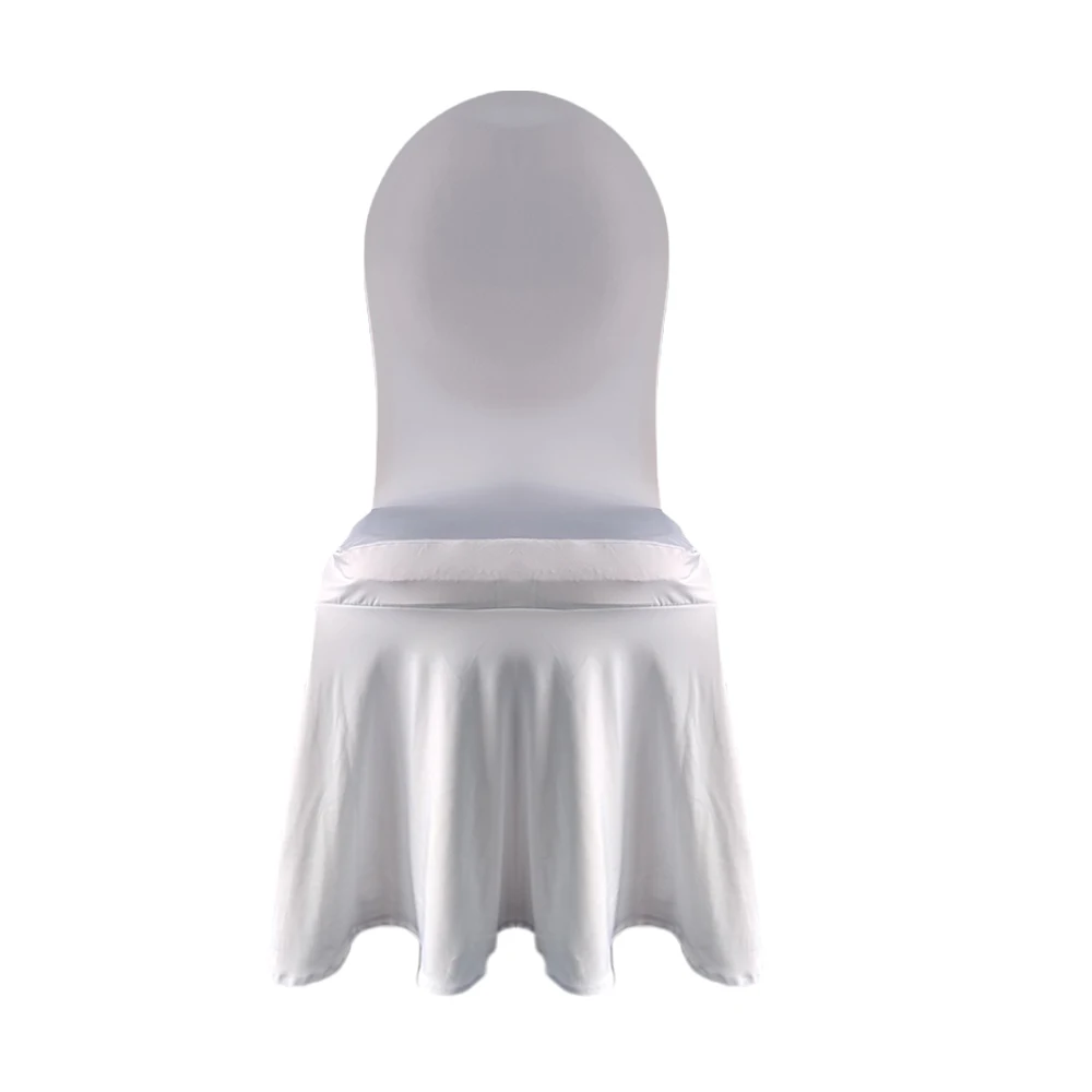 High Quality Skirting Wedding Spandex Chair Cover,banquet chair cover
