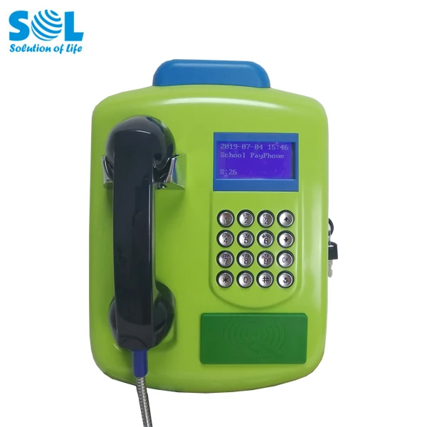 New Innovative Business Ideas Outdoor 3G/4G RFID Card Cordless Payphone