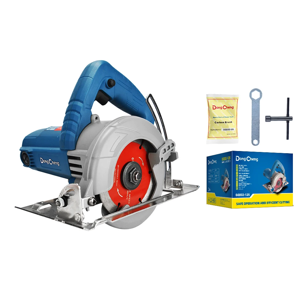 Dongcheng Model DZE02-125 1240W 125mm Portable Electric Marble Stone Cutter