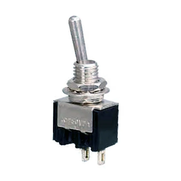 MTS-101 SPST ON-OFF 2-Pin  2 Position Switch 6A 125V 3A 250V Single Pole Toggle Switch