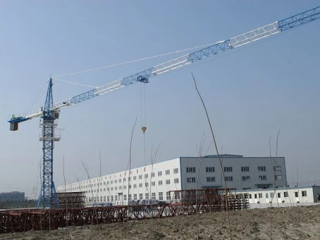 Best Selling 4 Ton 120m Lifting Height Telescopic Tower Crane QTZ40 Lifting Machinery With Resistance Box and Slewing Reducer