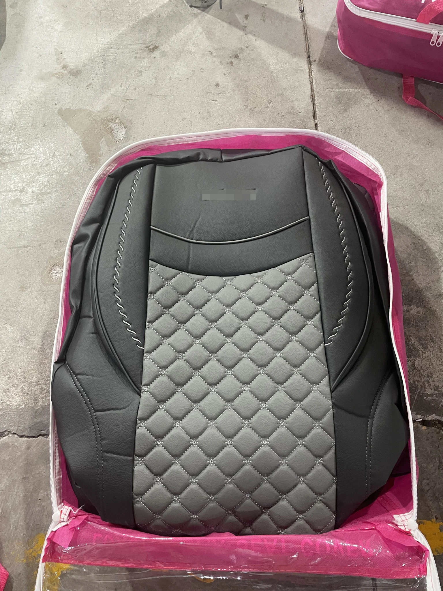 Wellfit Designer Factory Hot-Selling High Quality Universal  Water proof PVC Leather Decoration Car Seat Cover in Full Set