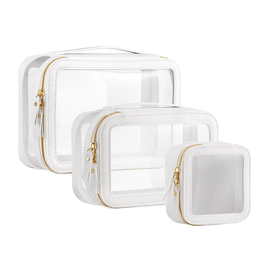 Оптовая продажа косметичка из ПВХ переносная Водонепроницаемая для косметики