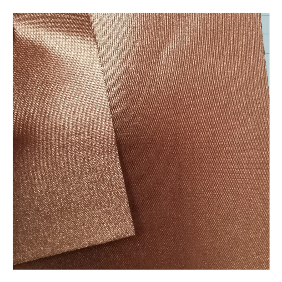 0.08 thick Copper Fabric Blocking RFID RF Reduce EMF Protection Conductive Fabric Prevent from Radiation/Singal/WiFi