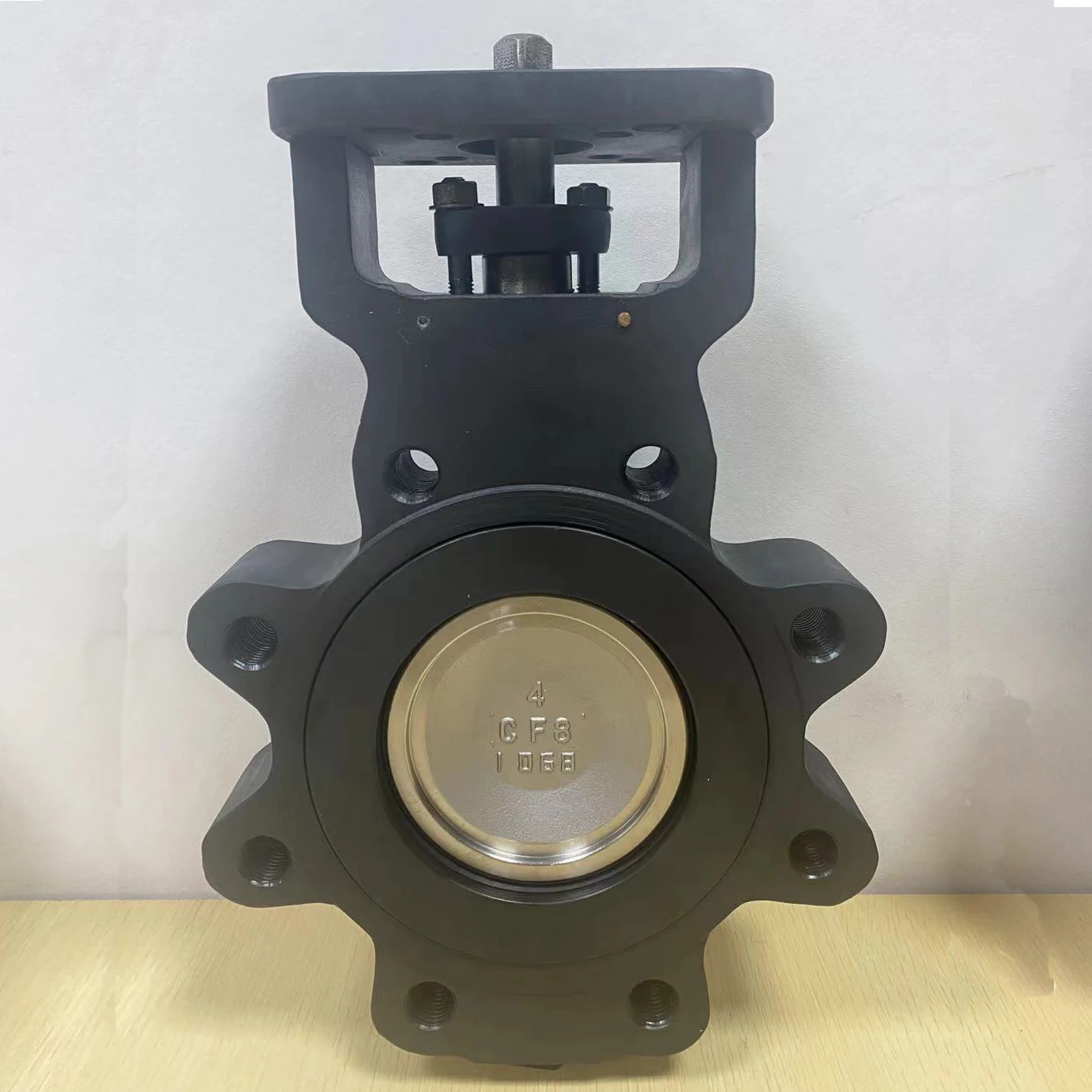 RPTFE Seat High Temperature Double Eccentric High Performance Butterfly Valve For High frequency switch