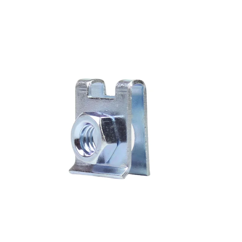 M6 with Nut Car Decorative Buckle Iron Screw Buckle with Nut Clip License Plate Fixing Clip Screw Base