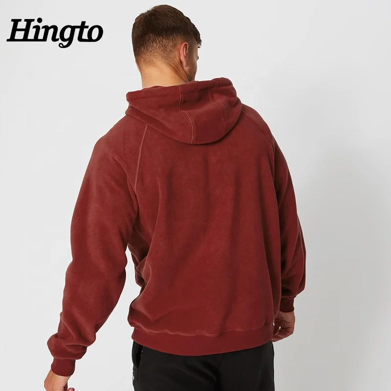 Best price 1/4 zipper sports hoodies with front pocket 100% polyester plain college sweat shirts hoodies custom for teen