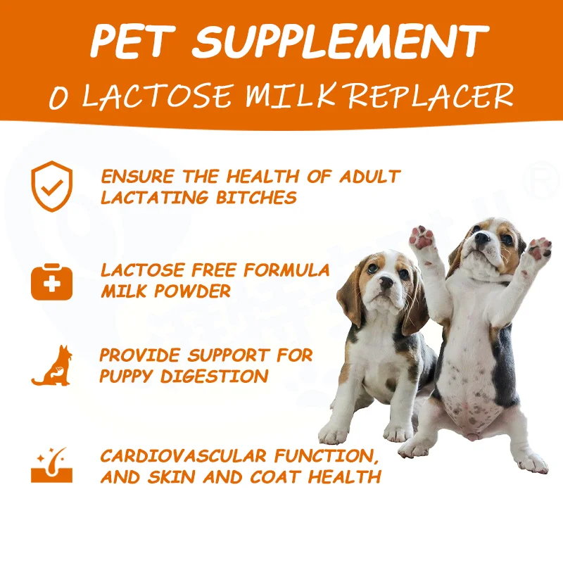 Premium Pet Milk Replacer Health Care & Supplement for Pets