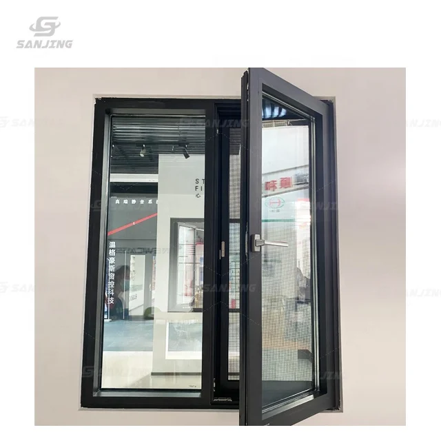 aluminium windows double glazed ventanas de aluminio y cristal sound proof window aluminium double glazed window