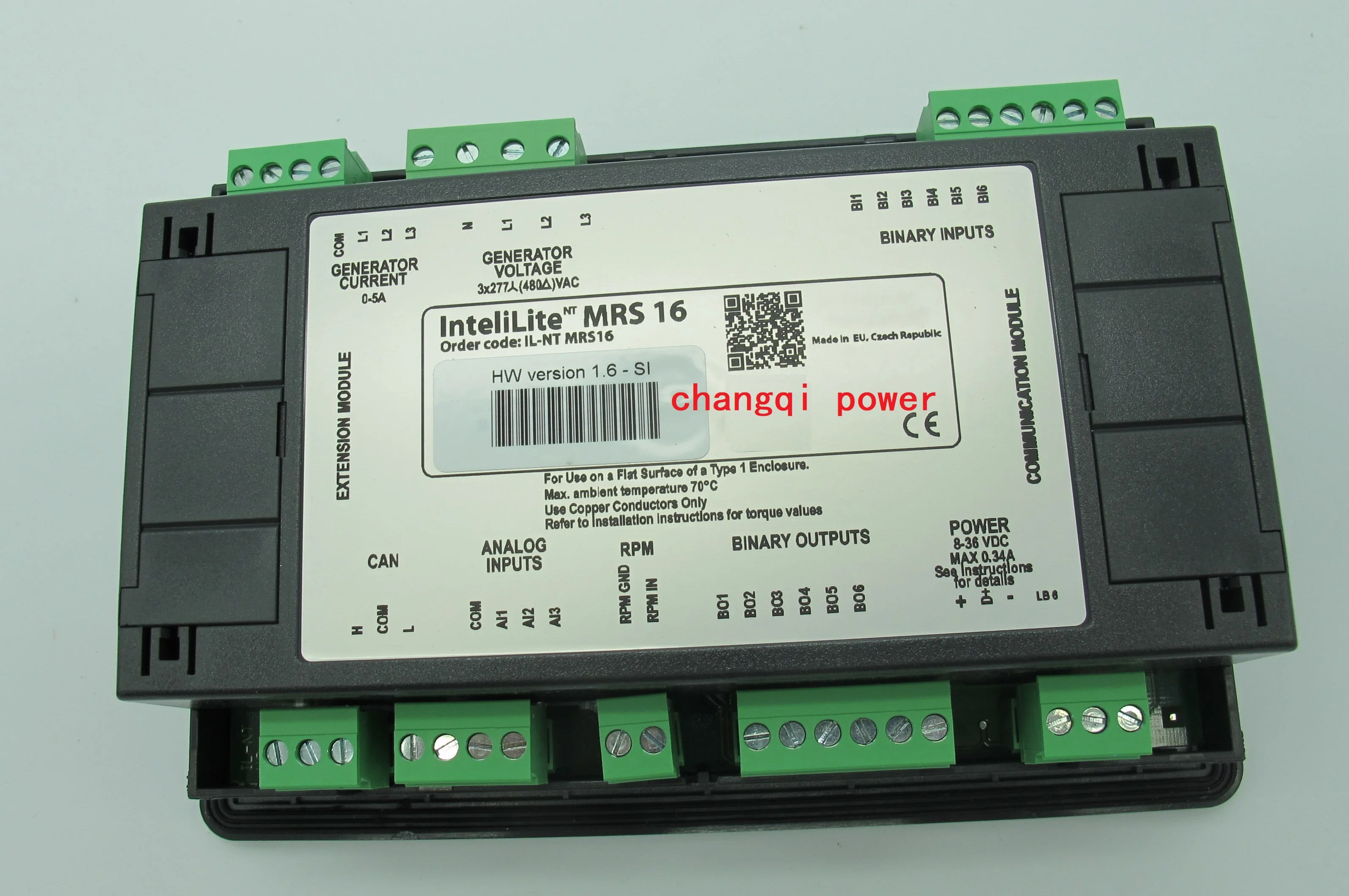 genset Generator controller  IL-NT MRS16    also supply AMF25 MRS10 DSE6020 7320 8610  IG-NTC-GC