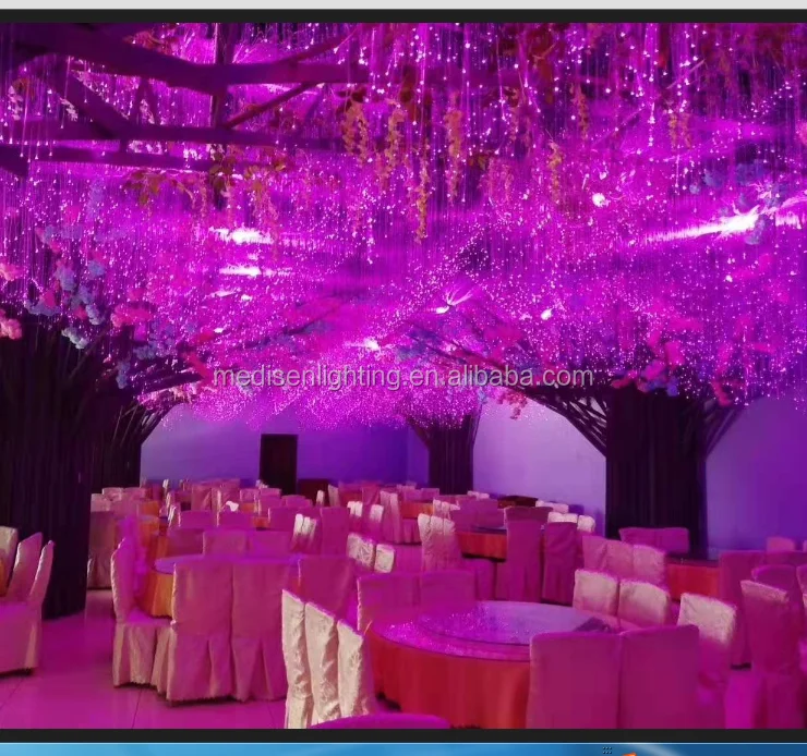 PMMA 3mm RGB Plastic Raw Fiber Optic End Side Glow Light Cable