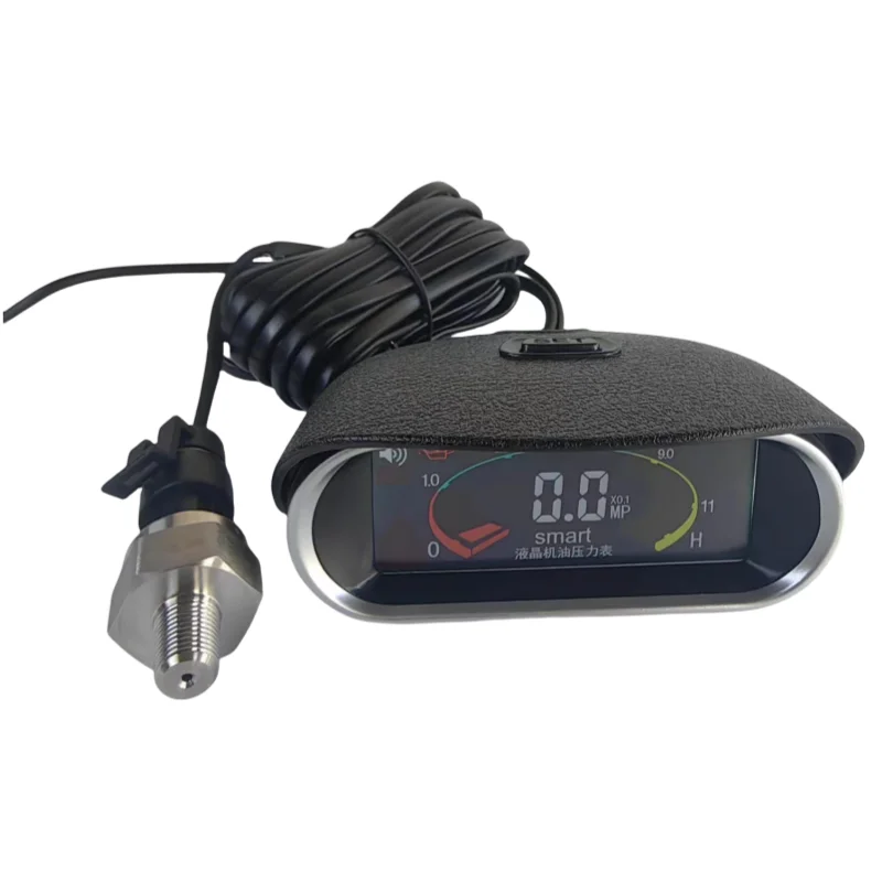 Automotive horizontal oil pressure gauge display screen DC12V24V