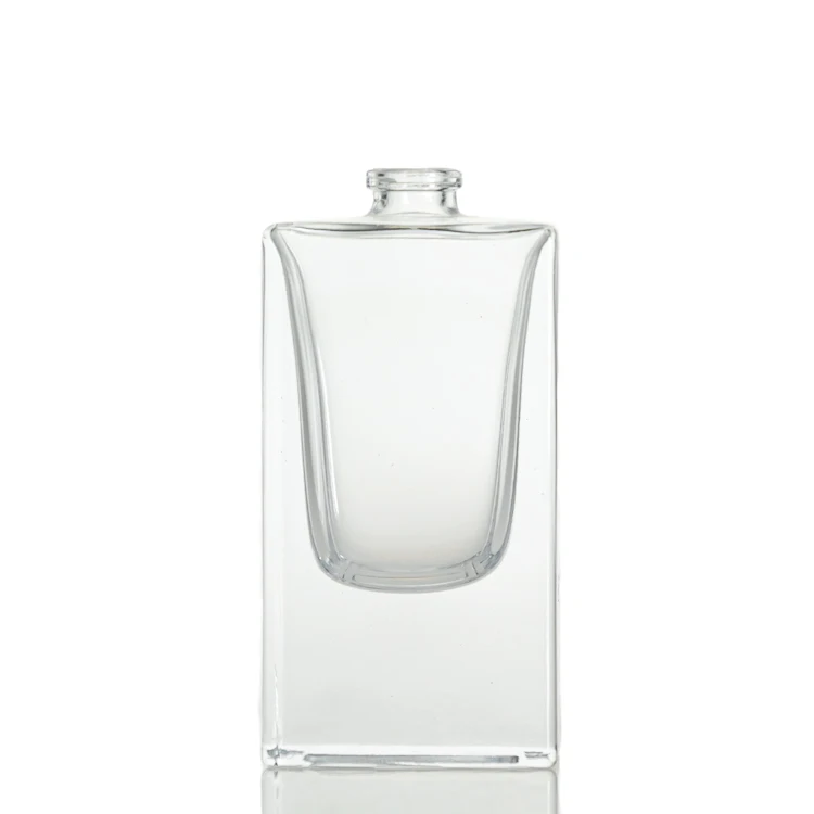 Supplier Unique Mini Spray Bottle Atomizer 35ml Glass Clear Empty Perfume Bottle