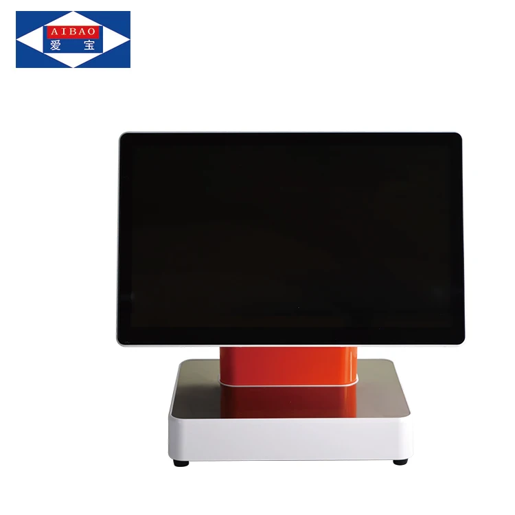 RAM 4GB SSD 64 GB J1900 procesoor dural 15 Inch capacitive touch screen pos system