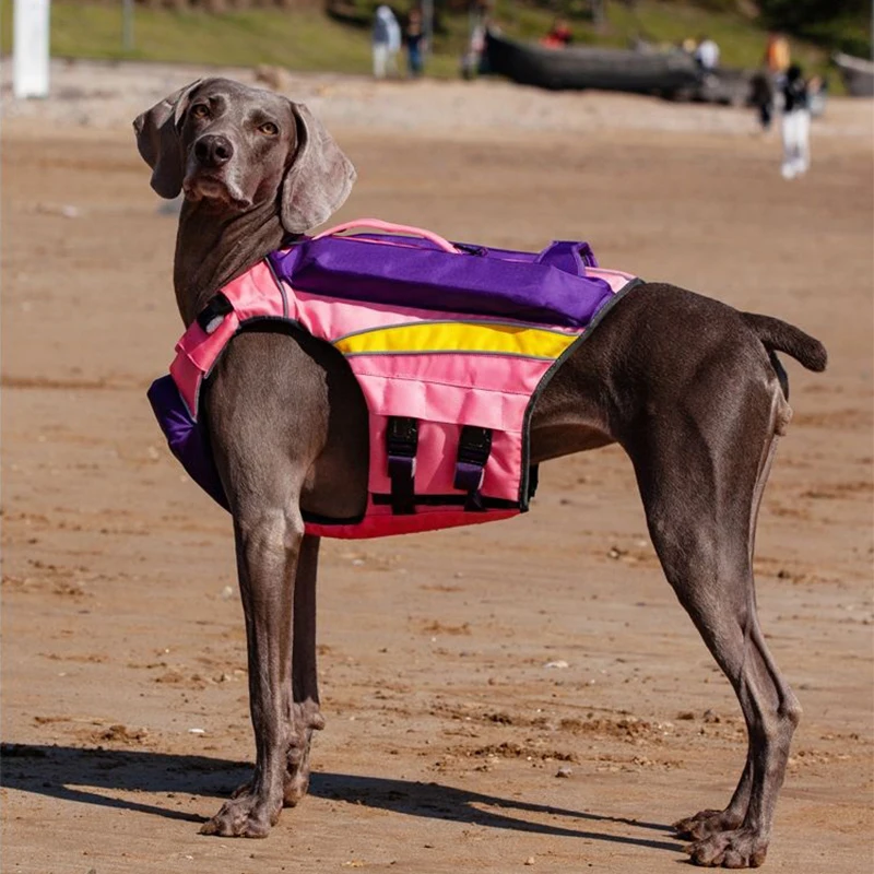 Wholesale Summer Waterproof Reflective Camouflage Rescue Dog Life Swimwear Vest Pet Life Safety Jacket