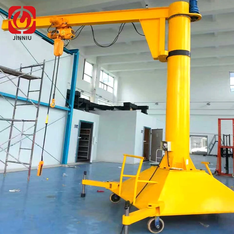 Professional 500KG Factory Directly Workshop Homemade Column Mounted Mobile Jib Crane price