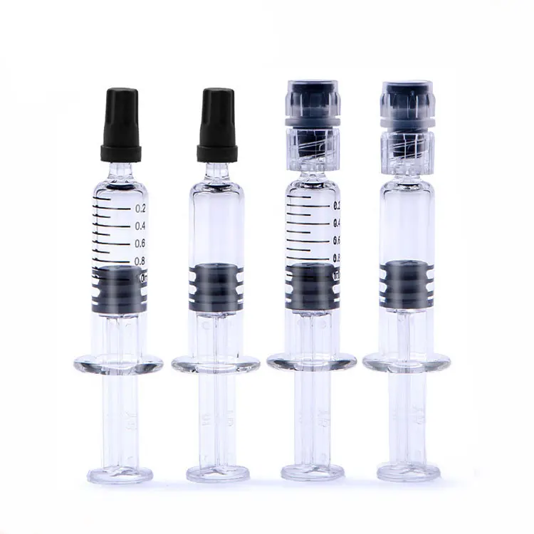  Empty Disposable Luer Lock Syringe 5ML 1ML