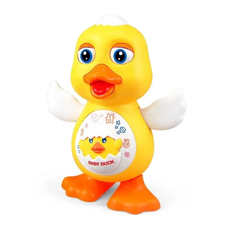 Hot-selling Cute Cartoon Electronic Pets Duck Dancing Toy for Kids