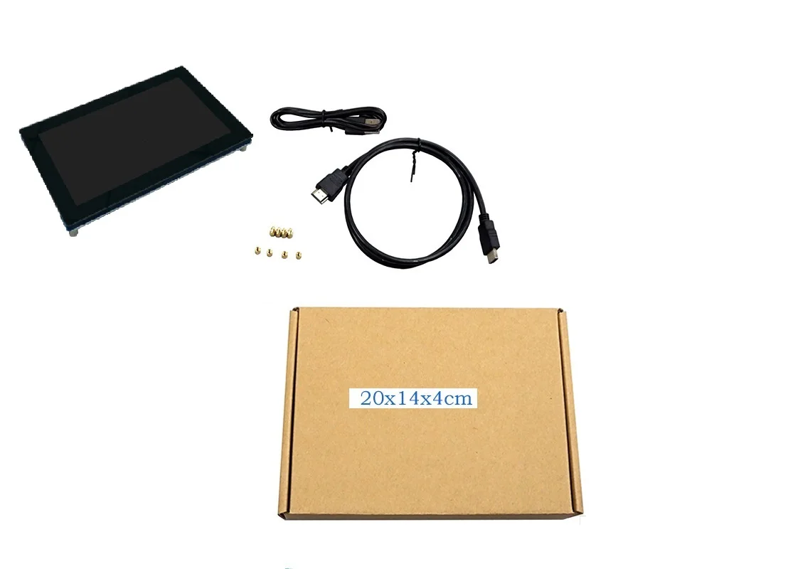 5 inch ips full view lcd screen 1280*720 800 nits brightness raspberry pi touch screen