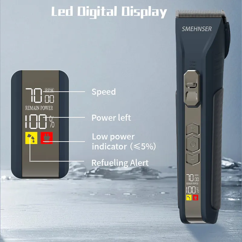 Multifunctional Design Professional Barber Electric Hair Clipper For Men