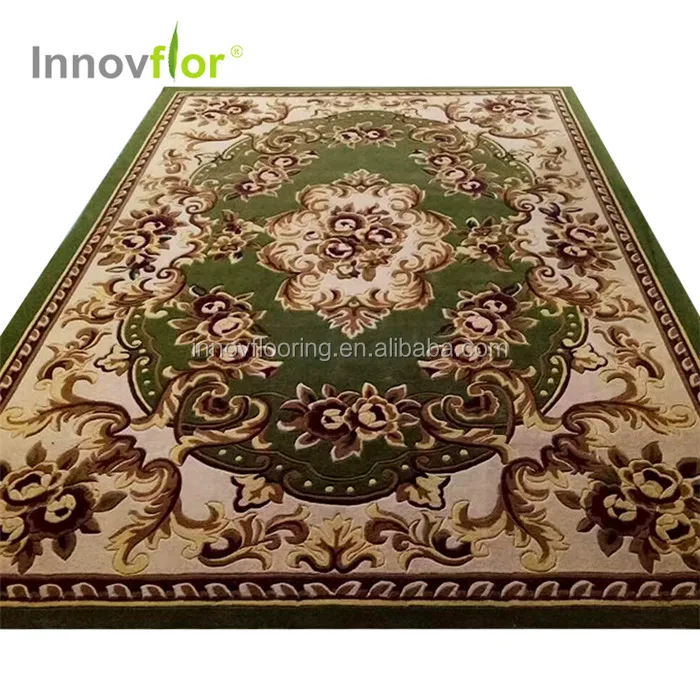 Natural Grand Tapis Oriental De Salon Pour Home Hotel Living Room Hand Made Pure Wool Silk Area Rug Karpet Bulu Carpet For Sale