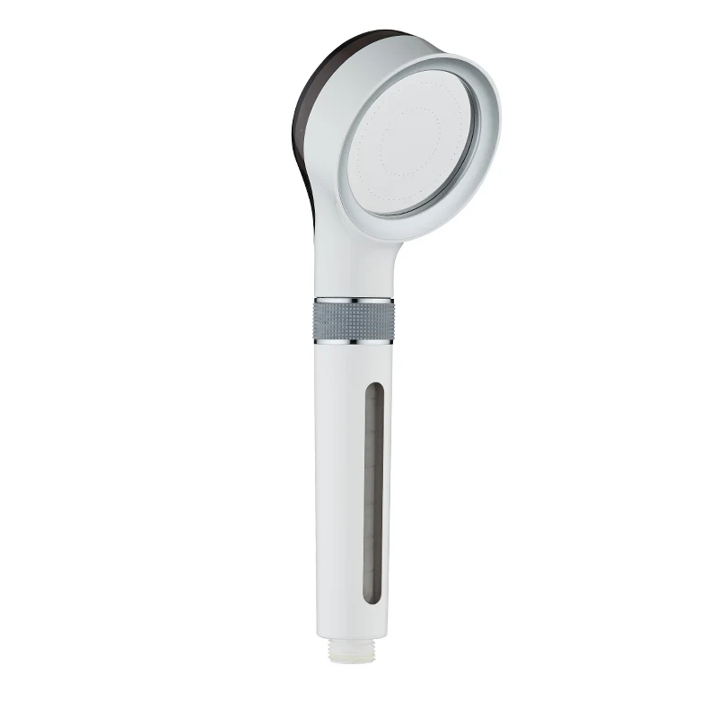 Plastic Rainfall Hand Shower Filter Head Bathroom Water Saving Spray Handheld Shower 2023