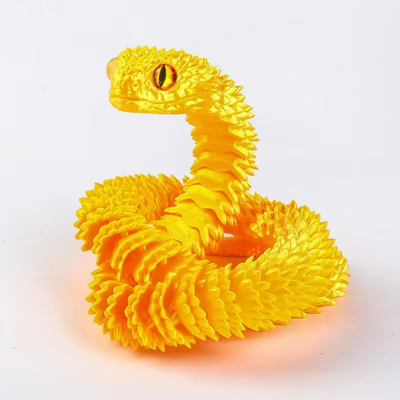 Оптовая продажа 3D-печать змея полноцветная китайский Новый год Пасха все святые Рождество