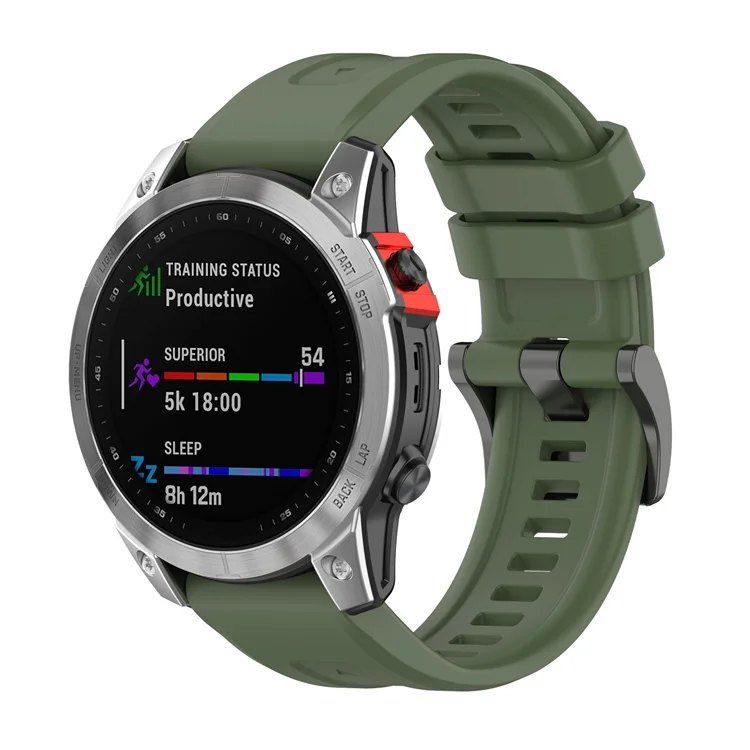 Quick Release Rubber Strap Smart Watch Wristband Silicone Watch Bands For Garmin Fenix5 5S 5X 6X 7X Watchband