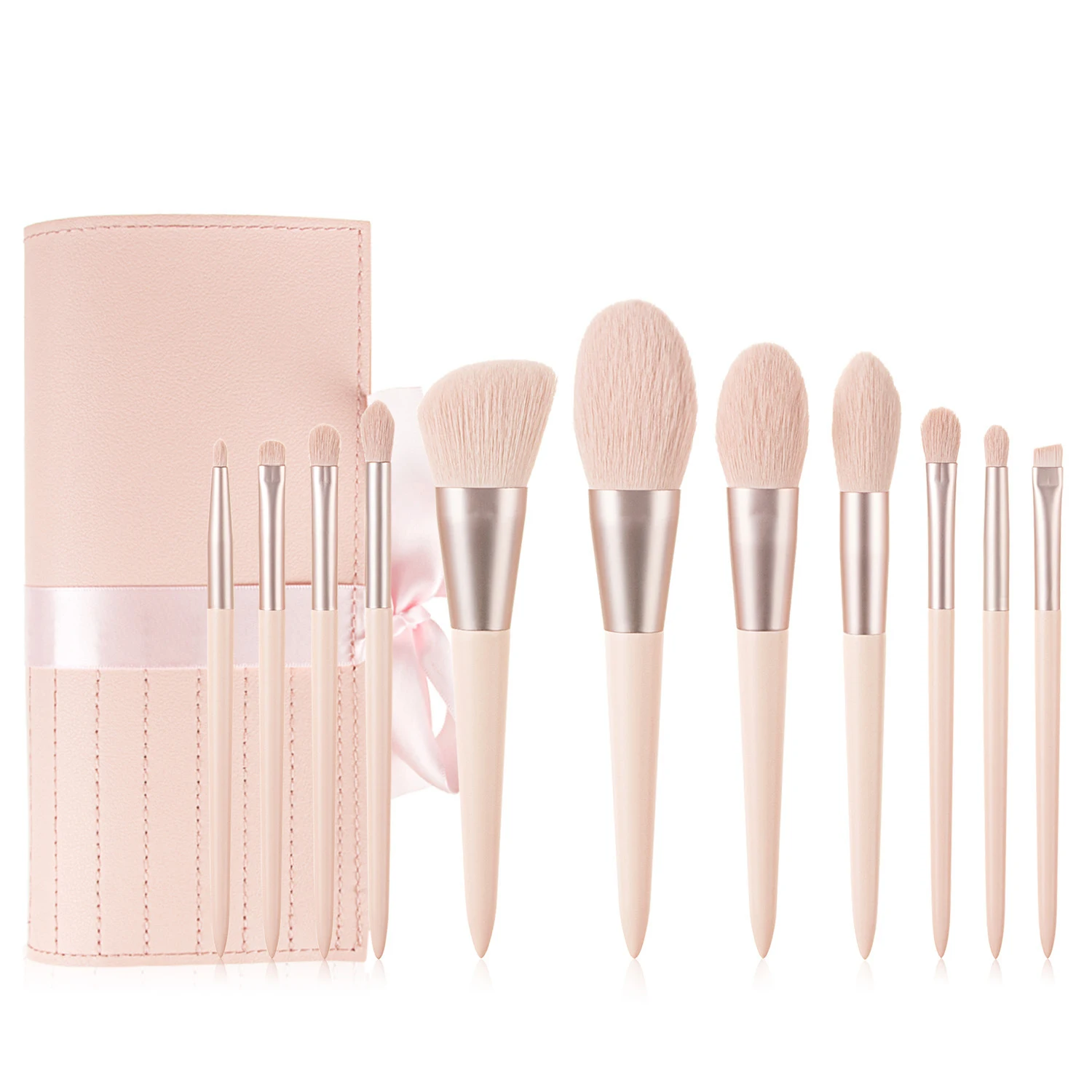Mytingbeauty Custom Private Label Makeup Brush Set 11Pcs Powder Eye Shadow Brushes Makeup