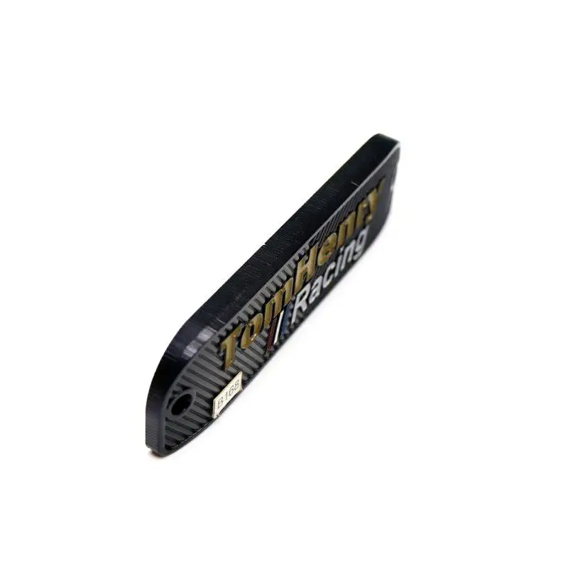 Personalized Customized Clear 3D Logo Advanced Exquisite Design High-quality Materials Embossed Metal Nameplate for Racing Cars
