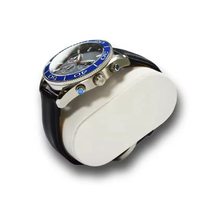 44mm luxury 5atm chronograph quartz mechanical movement watch rotating ceramic insert men watch for sale