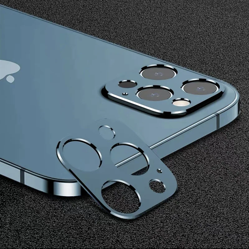 Cell phone Aluminum Alloy Camera Lens Frame Cover For iPhone 11 12 13 Pro Max Camera Lens Protector