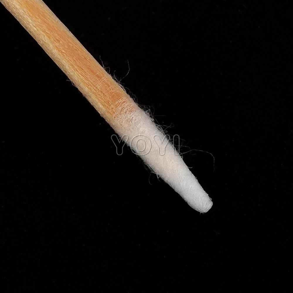 Hot sale  Wooden Cotton Tip Tattoo Supplies Cotton Buds Swabs Makeup Cosmetic Applicator Sticks