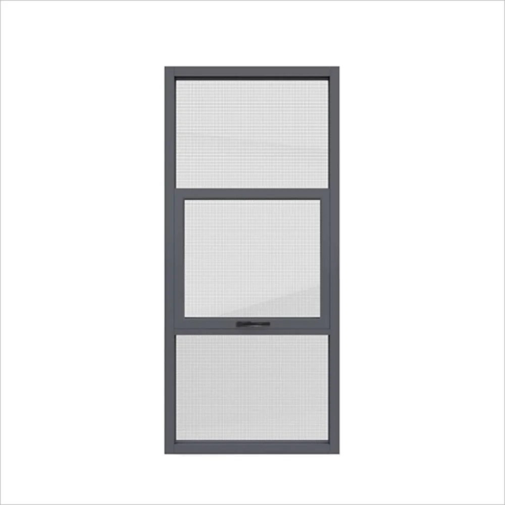 Customized Color Glass Thermal Insulation Double Glazed Aluminium Sliding Window For Apartment