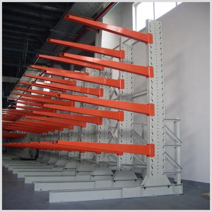 Customized Factory Price Warehouse Storage Cantilever Racking System Stackable Pallet Steel Storage Racks