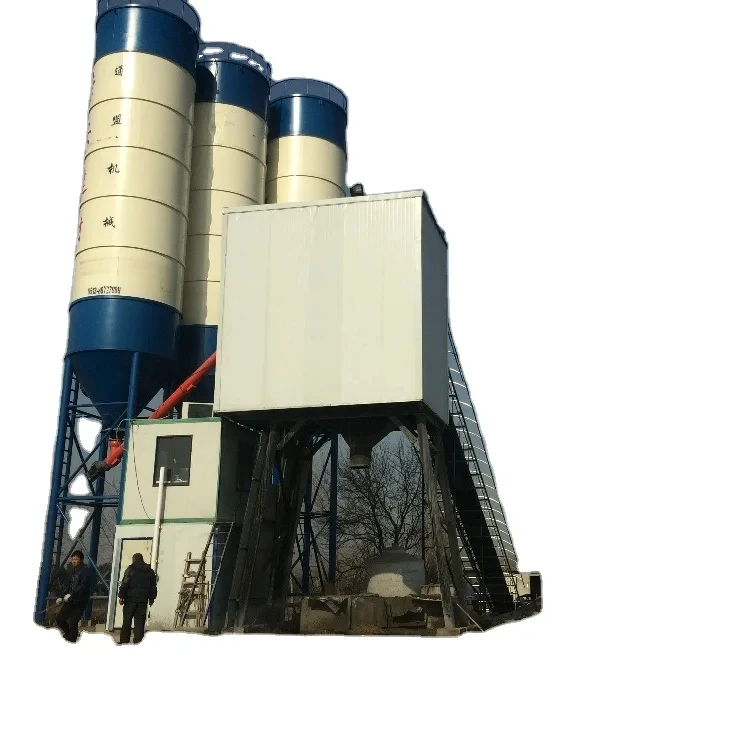 Hot selling HZS 35 mobile concrete mixing plant mixer concrete plant mobile concrete batching plant for sale