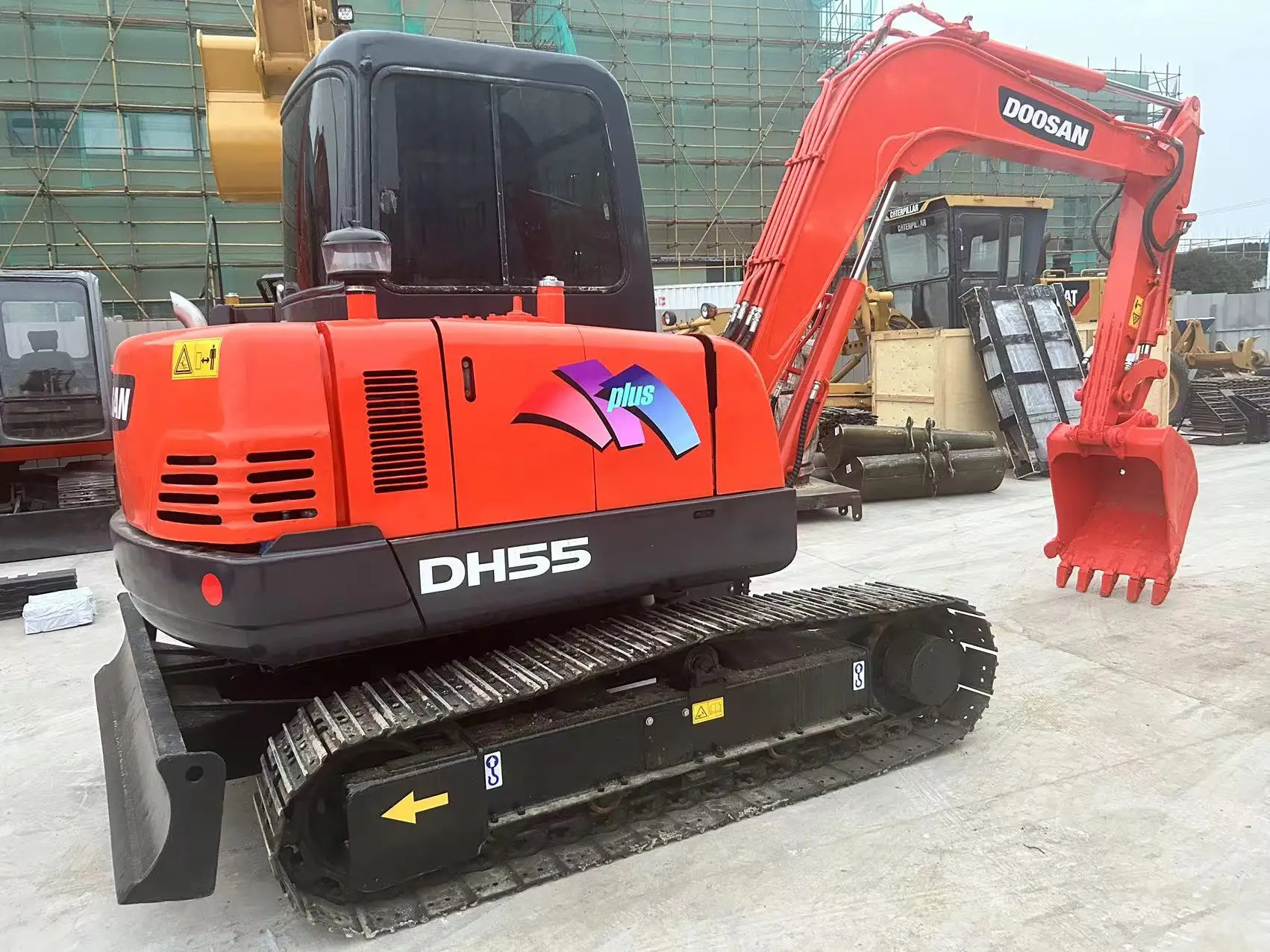 Used Doosan Mini Crawler Excavator Dh55,Doosan Dh55 Dh60-7 Dh70 Dh80 Excavator Made In South Korea,Doosan Dh55 Excavator