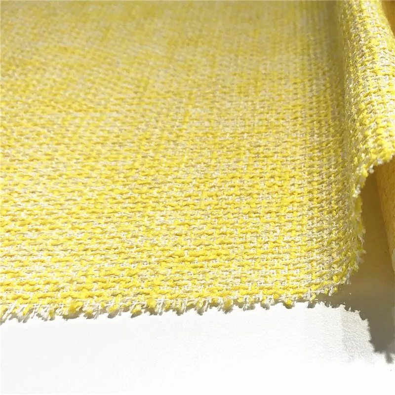 Оптовая продажа, твидовая ткань из смеси полиэстера и хлопка