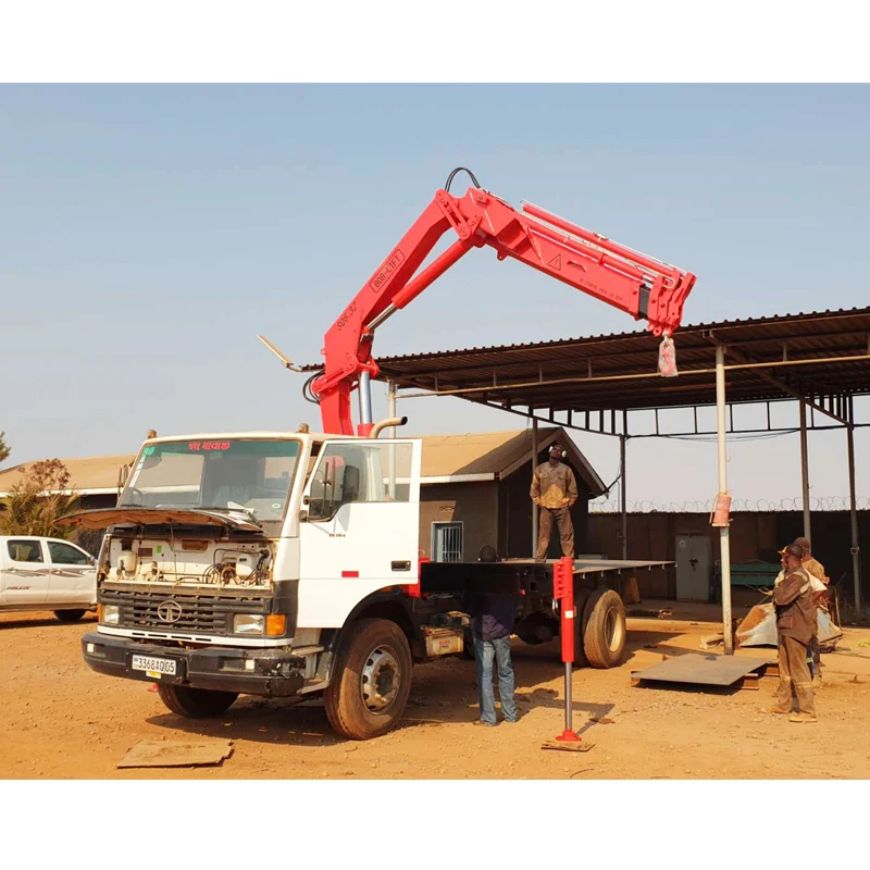 4x2 Crane 6X4 8x4 Cargo Truck with Crane 6Ton To 20TON