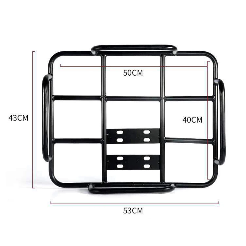 MAXFORD Sample Available Can Prevent Take-Out Bag Luggage Installation Convenient And Durable Motorcycle Delivery Rack For Frame