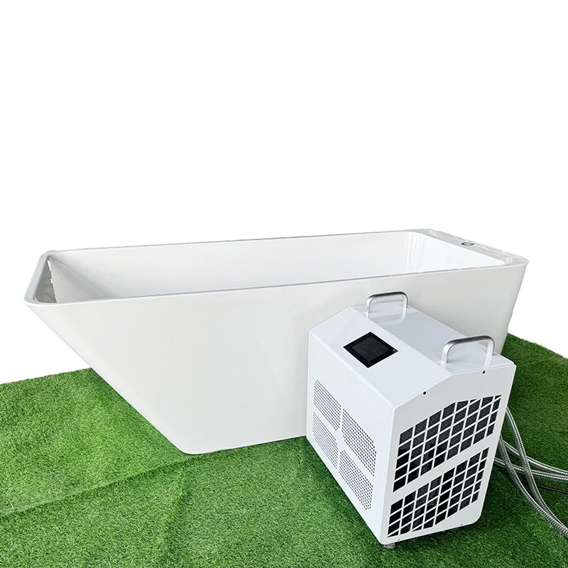 New Design OEM Custom Logo Portable PVC Inflatable Ice Bath Tub Bathtub For Sports Recovery