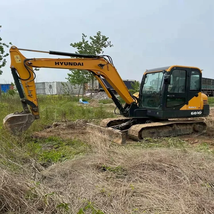 2021  Used Hyundai R60-7  Excavators Earth Moving Machinery Loader Used Excavators For sale