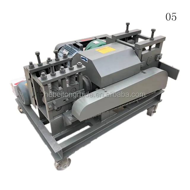 Old Steel Bar Straightening Machine Rebar Straightener For Construction Site